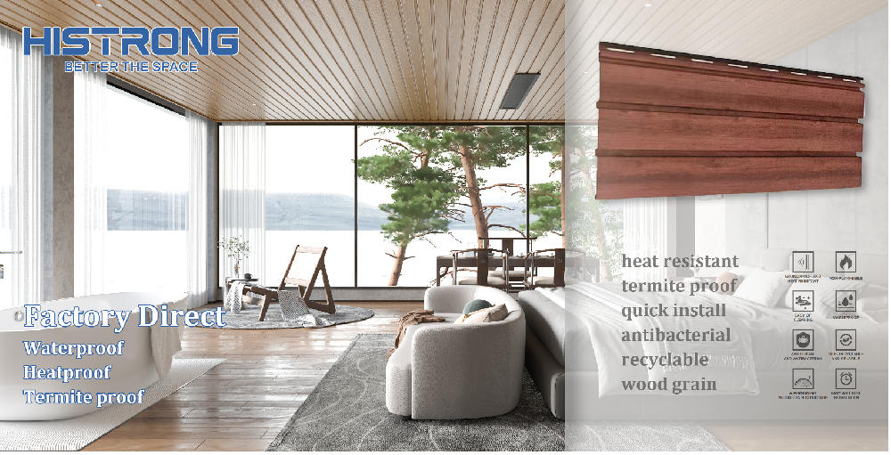 What are the Benefits of Histrong PVC Soffit Panels for Roof Eave Protection?